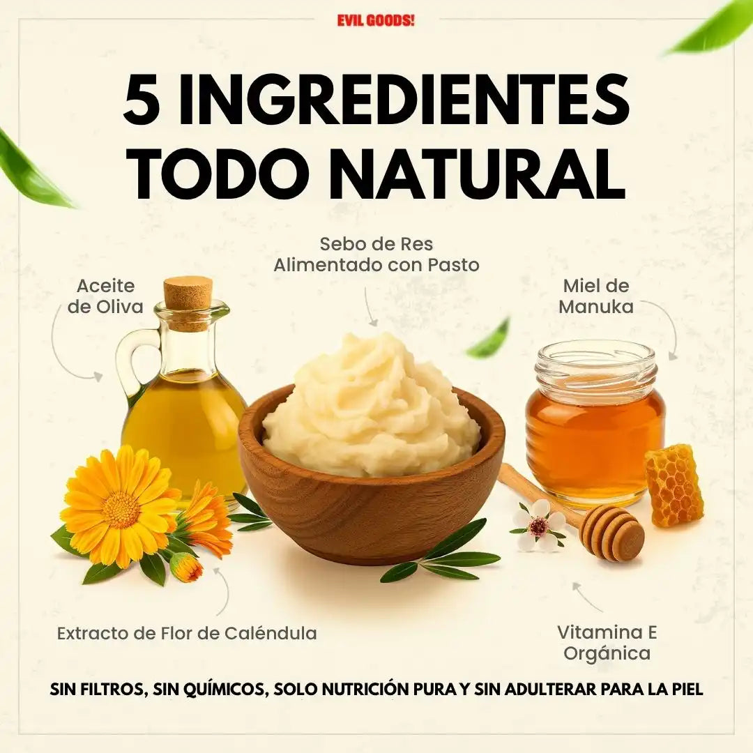 Bálsamo Batido de Sebo y Miel